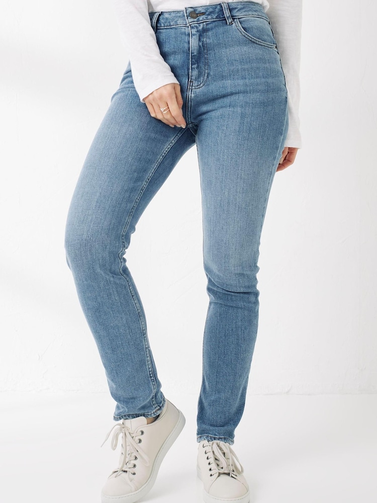 FatFace Blue Chesham Girlfriend Jeans - Image 1 of 1