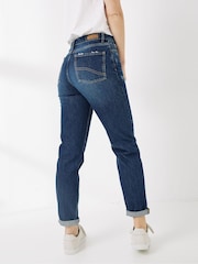 FatFace Blue Mom Jeans - Image 2 of 3