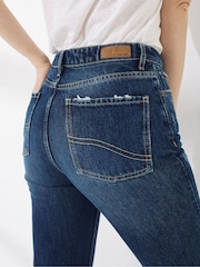 FatFace Blue Mom Jeans - Image 3 of 3