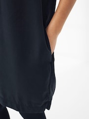 FatFace Black Charlie Tencel Tunic Dress - Image 3 of 4
