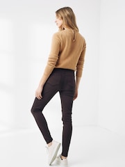 FatFace Brown Harlow High Waist Jeggings - Image 2 of 4