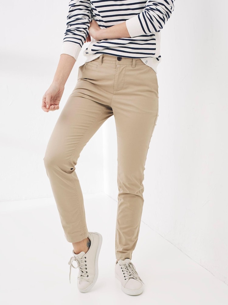 FatFace Brown Devon Chinos - Image 1 of 4