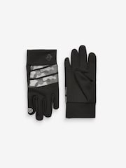 Black/Grey Camouflage Sporty Gloves (3-16yrs) - Image 1 of 1