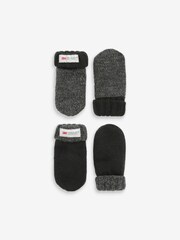 V barvi oglja - 2 Pack Thinsulate™ Mittens (3mths-6yrs) - Slika 1 iz 3