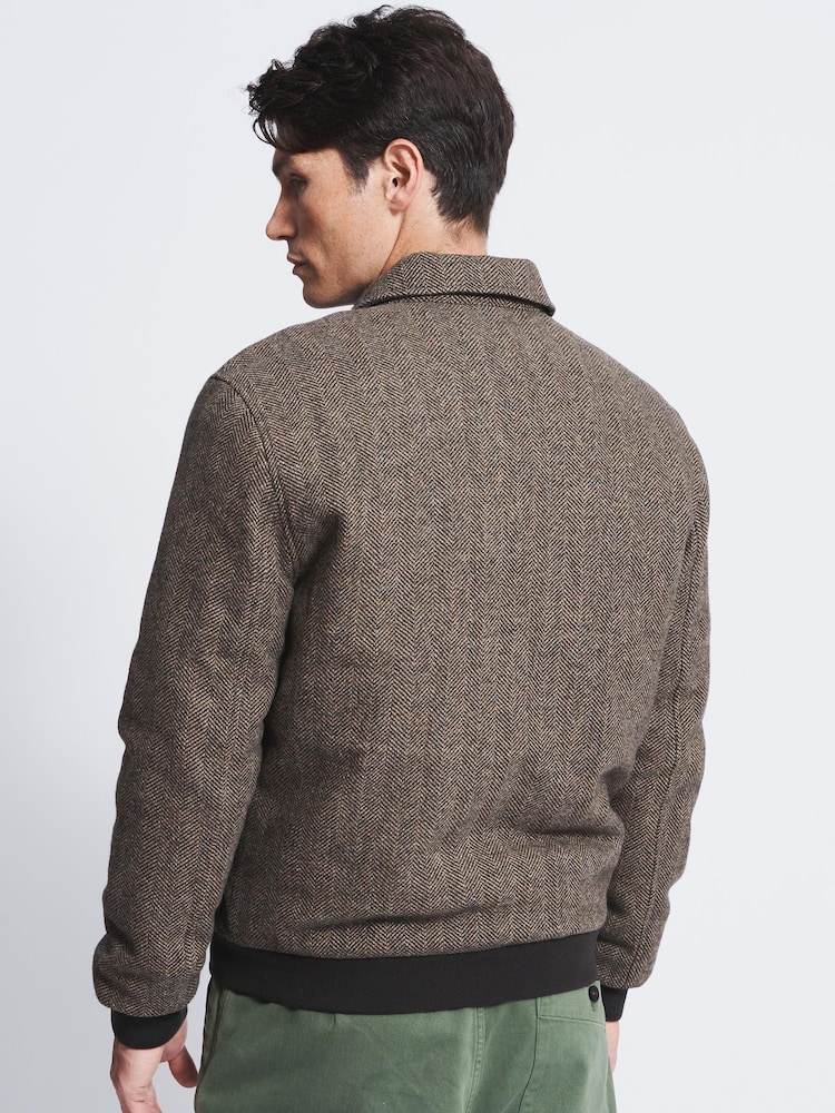 Aubin Alderney Wool Harrington Jacket - Image 2 of 7