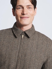 Aubin Alderney Wool Harrington Jacket - Image 3 of 7