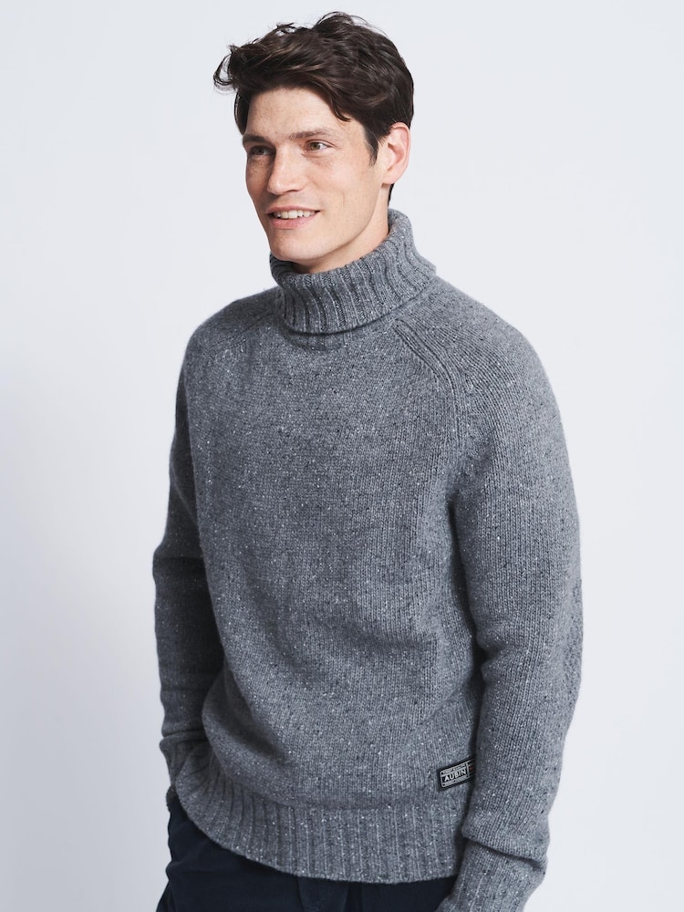 Aubin Brancaster Donegal Roll Neck Jumper - Image 1 of 7