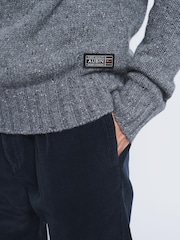 Aubin Brancaster Donegal Roll Neck Jumper - Image 4 of 7