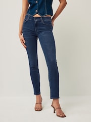 7 For All Mankind Roxanne Mid Rise Slim Leg Jeans - Image 2 of 7