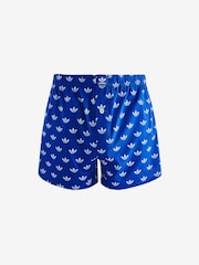 adidas Blue Comfort Core Icon 100% Cotton Boxers 2 Pack - Image 11 of 14