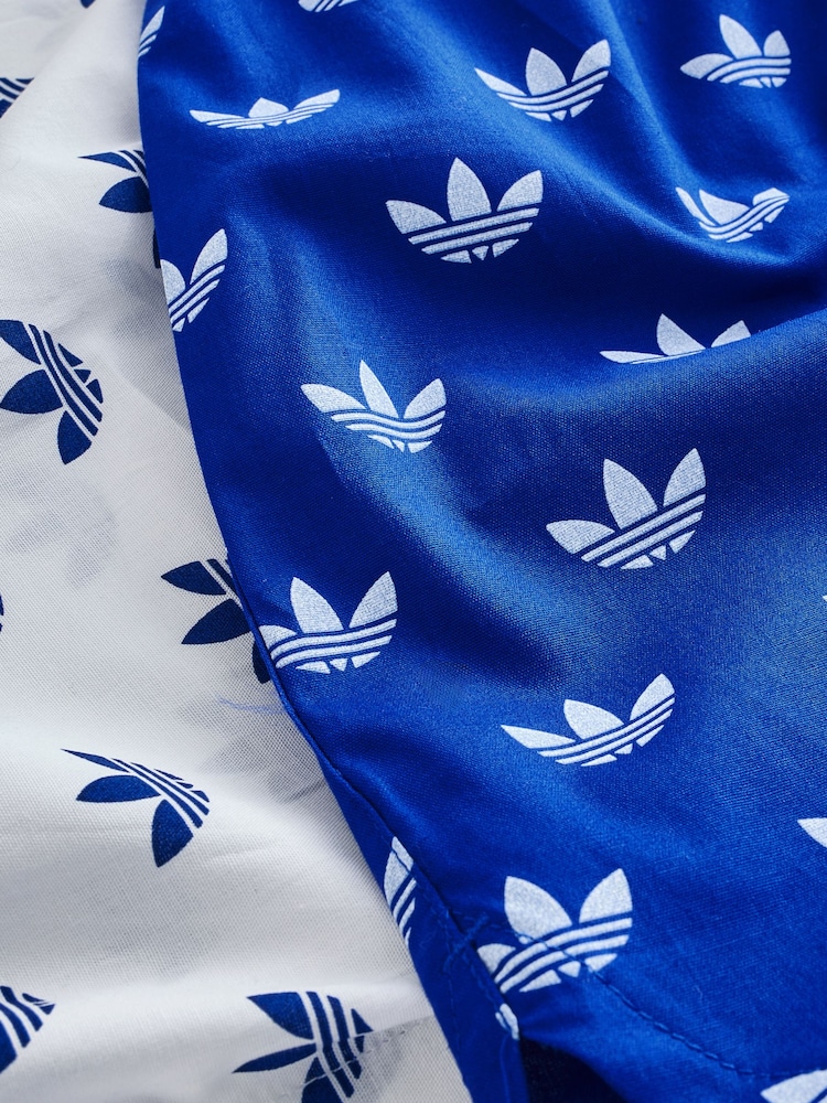 adidas Blue Comfort Core Icon 100% Cotton Boxers 2 Pack - Image 14 of 14