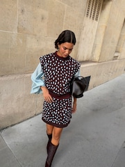 Never Fully Dressed Paisley Rib Dorris Skirt - Bild 1 von 4