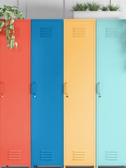 Novogratz Green Cache Single Metal Locker Storage Cabinet - Image 3 of 5