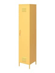 Novogratz Yellow Cache Single Metal Locker Storage Cabinet - Image 3 of 5