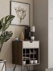 Novogratz Oak Concord Beverage Storage Stand - Image 2 of 5