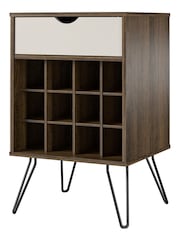 Novogratz Oak Concord Beverage Storage Stand - Image 3 of 5
