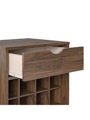 Novogratz Brown Concord Beverage Storage Stand - Image 4 of 5