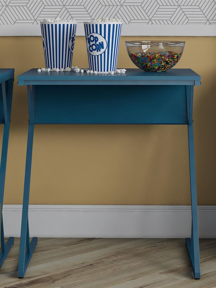 Novogratz Blue Regal Accent Table Laptop Desk - Image 1 of 4