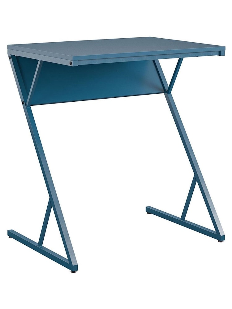 Novogratz Blue Regal Accent Table Laptop Desk - Image 1 of 3