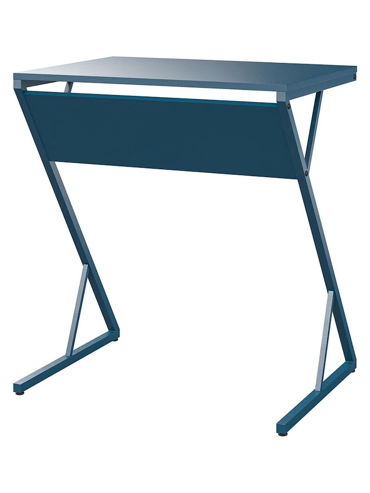 Novogratz Blue Regal Accent Table Laptop Desk - Image 2 of 3