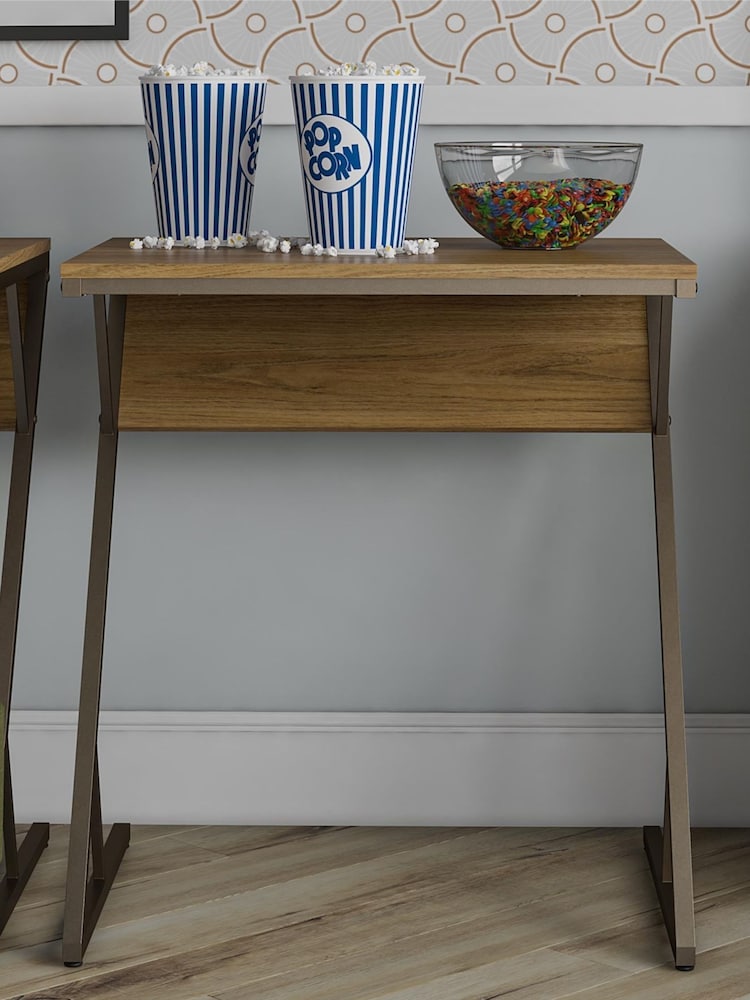 Novogratz Brown Regal Accent Table Laptop Desk - Image 2 of 2