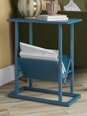Novogratz Blue Regal End Table - Image 1 of 5