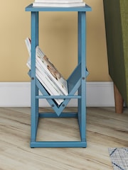 Novogratz Blue Regal End Table - Image 2 of 5