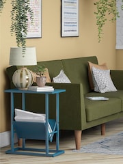 Novogratz Blue Regal End Table - Image 3 of 5