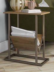 Novogratz Brown Regal End Table - Image 1 of 5