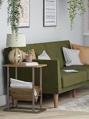 Novogratz Brown Regal End Table - Image 3 of 5