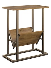 Novogratz Brown Regal End Table - Image 4 of 5