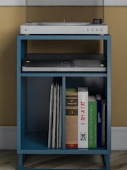 Novogratz Blue Regal Turntable Stand - Image 1 of 5