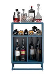 Novogratz Blue Regal Turntable Stand - Image 3 of 5