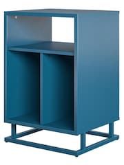 Novogratz Blue Regal Turntable Stand - Image 4 of 5