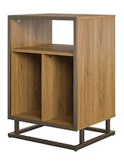Novogratz Brown Regal Turntable Stand - Image 4 of 5