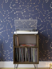 Novogratz Green Concord Turntable Stand - Image 1 of 5