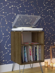 Novogratz Green Concord Turntable Stand - Image 2 of 5