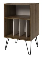 Novogratz Green Concord Turntable Stand - Image 4 of 5