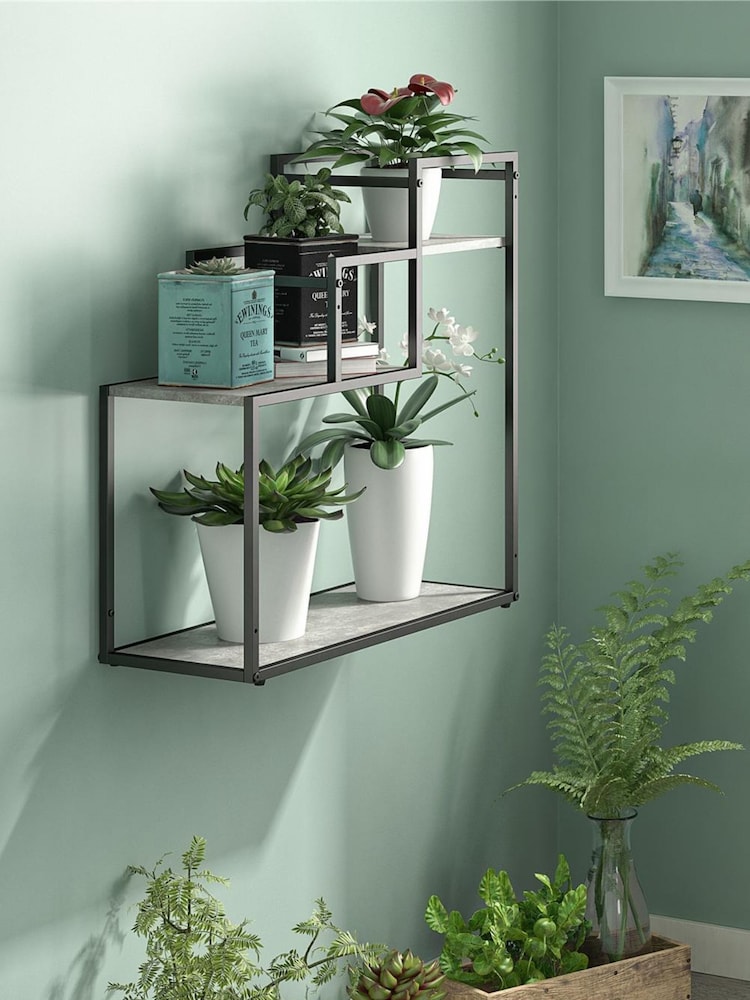 Novogratz Grey Weston Plant Stand - Image 1 of 5