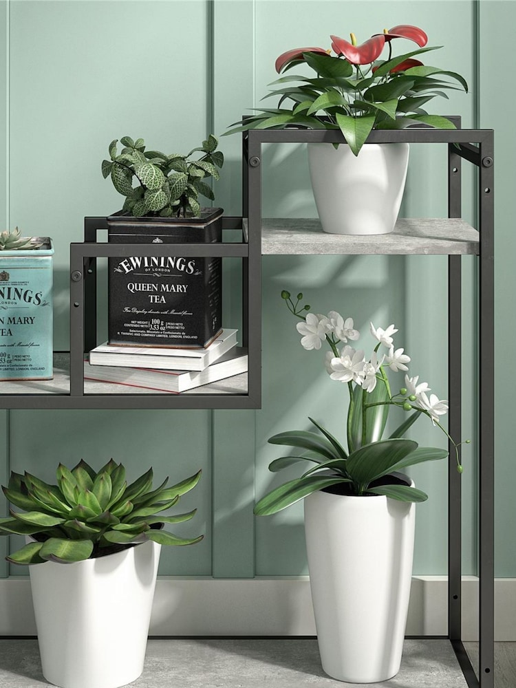 Novogratz Grey Weston Plant Stand - Image 2 of 5