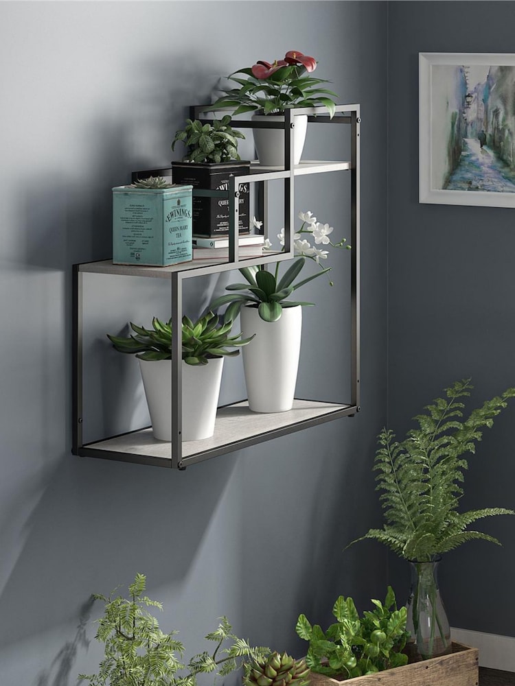 Novogratz Grey Weston Plant Stand - Image 1 of 5