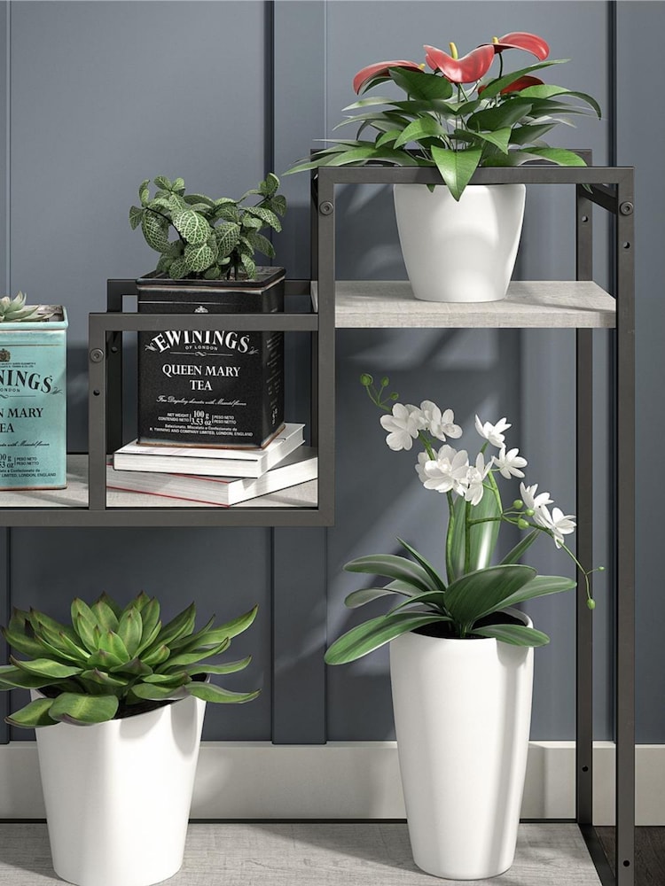 Novogratz Grey Weston Plant Stand - Image 2 of 5