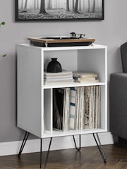Novogratz White Concord Turntable Stand - Image 3 of 5