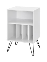 Novogratz White Concord Turntable Stand - Image 4 of 5