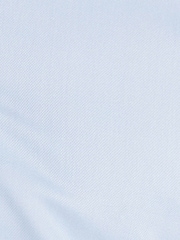 MOSS Blue Slim Dobby Stretch Shirt - Image 4 of 4