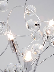 BHS Silver Lila Table Lamp - Image 2 of 4