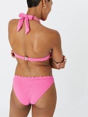 Accessorize Pink Scallop Trim Bikini Briefs - Image 2 of 4