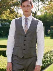 Grey Signature Cerruti 100% Wool Suit Waistcoat - Image 1 of 7