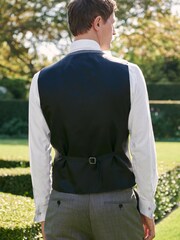 Grey Signature Cerruti 100% Wool Suit Waistcoat - Image 3 of 7