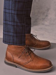 Tan Brown Warm Thinsulate™ Lined Leather Boots - Image 2 of 6